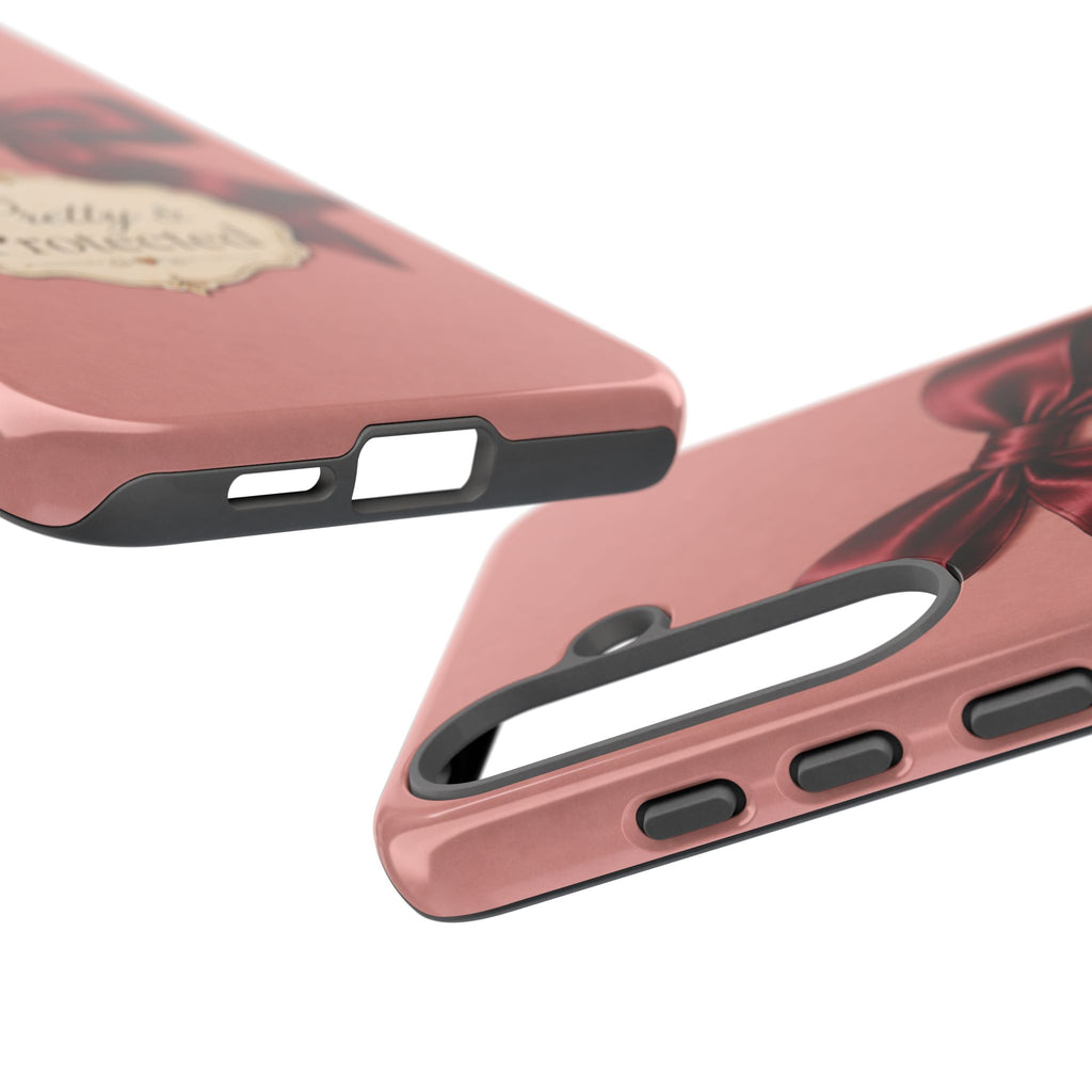 Pretty & Protected Bow Christian Phone Case