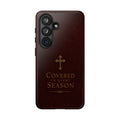 Covered in Every Season Christian Cross Phone Case