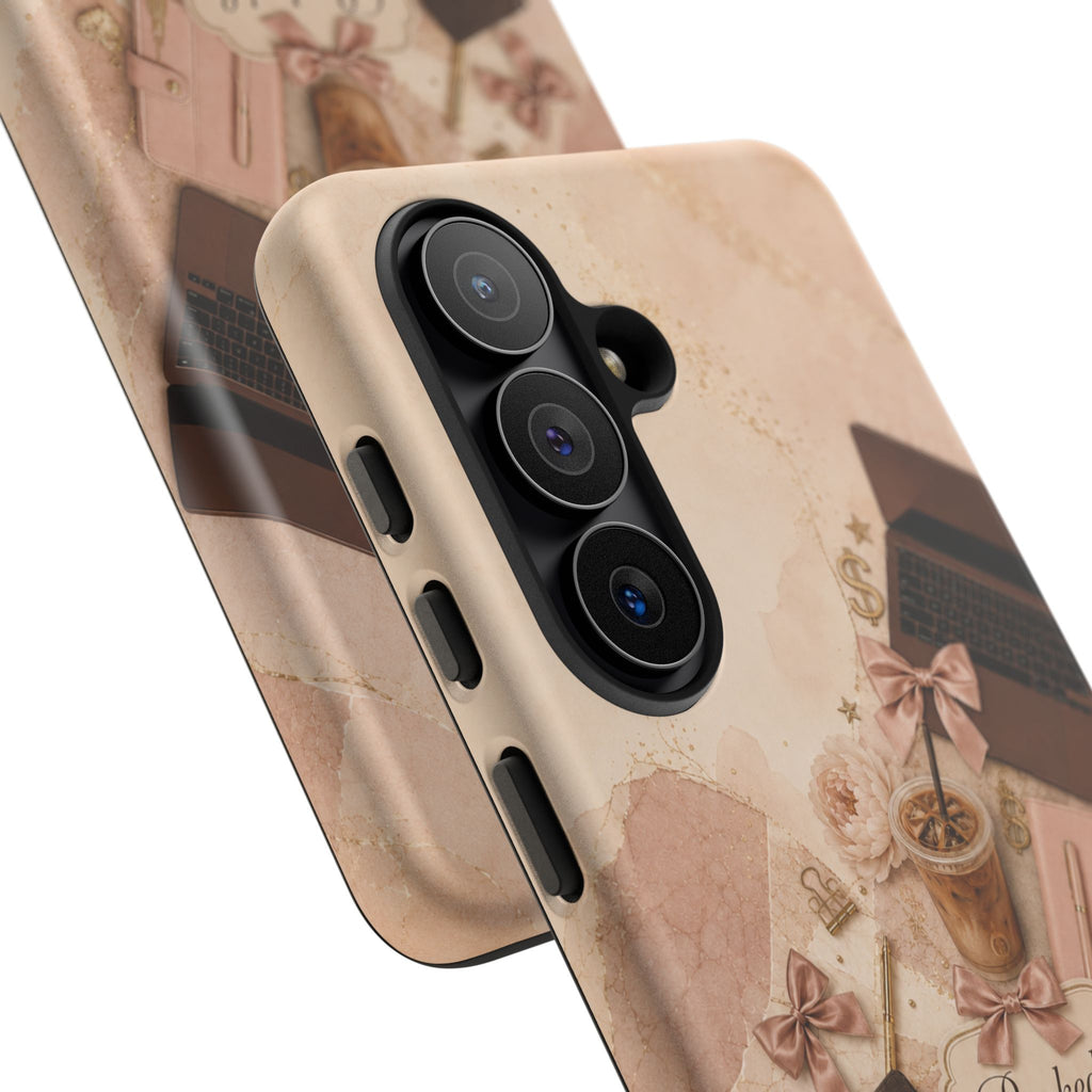 Booked & Blessed Christian Book Lover Phone Case