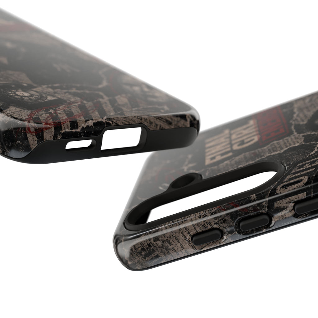 Final Girl Energy Horror Collage Phone Case