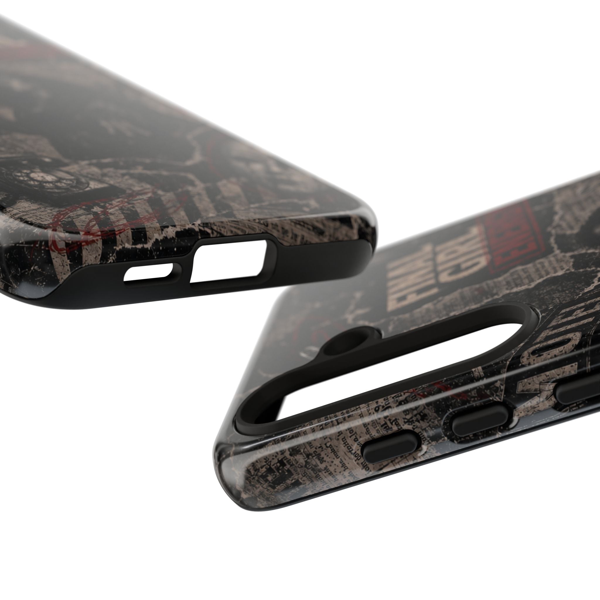 Final Girl Energy Horror Collage Phone Case