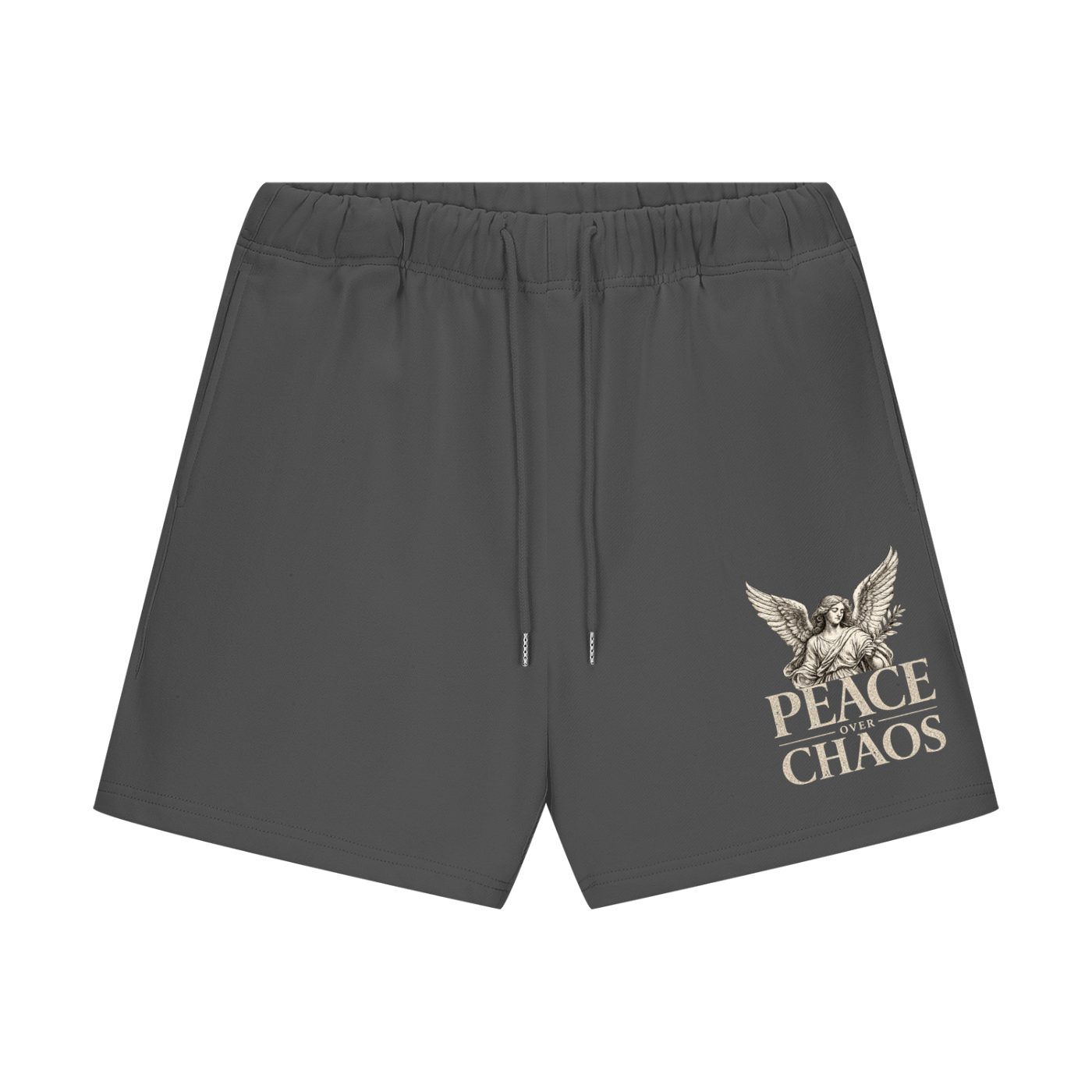 Peace Over Chaos Heavyweight Fleece Loose Fit Shorts