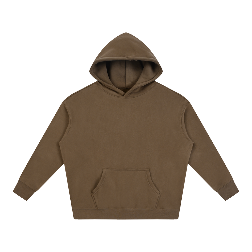 The Luxuri Academy Crest Oversize Fleeced Hoodie
