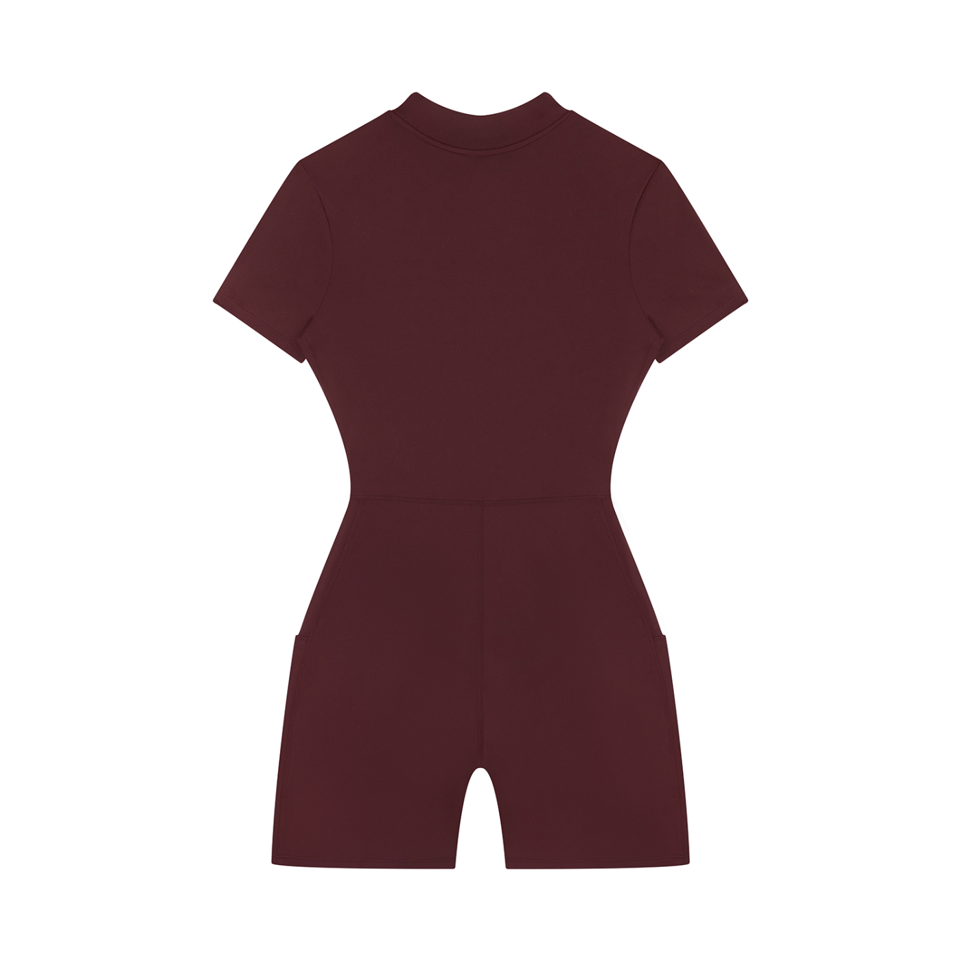 Luxuri Athletics Women's Quarter-Zip Short Sleeve Romper