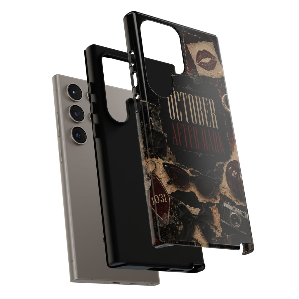 October After Dark Gothic Collage Phone Case