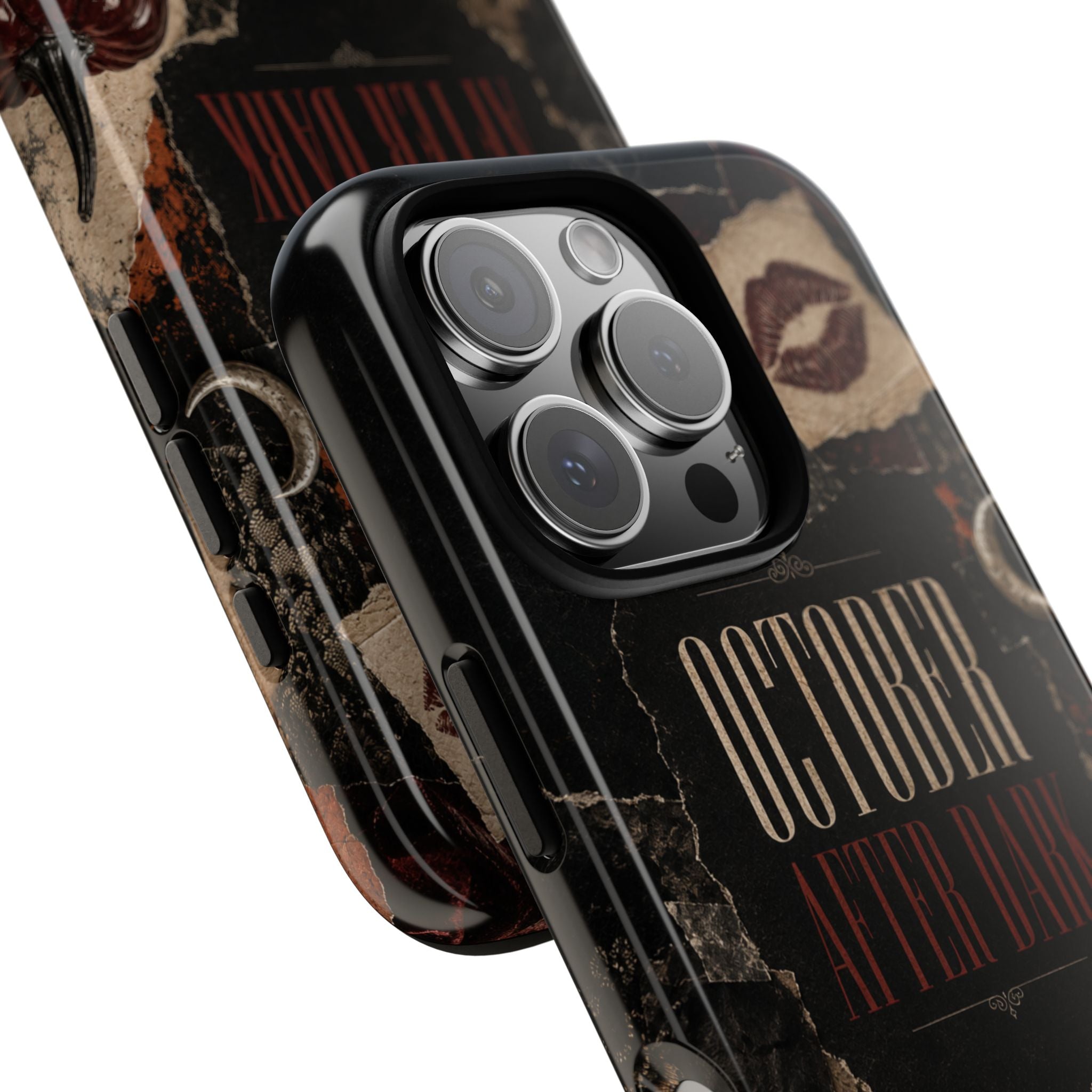 October After Dark Gothic Collage Phone Case