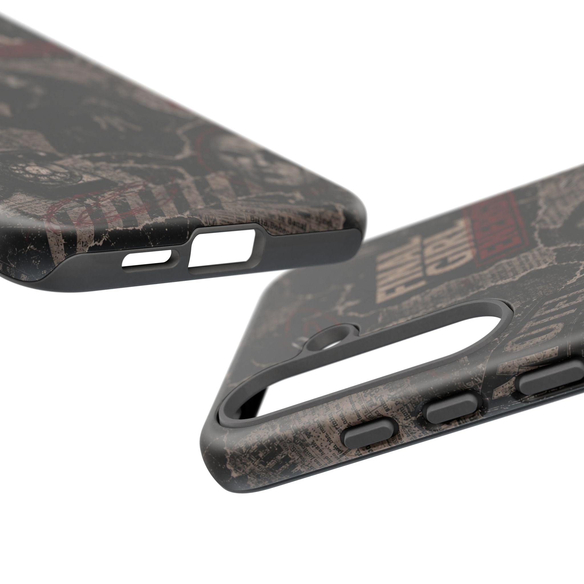 Final Girl Energy Horror Collage Phone Case