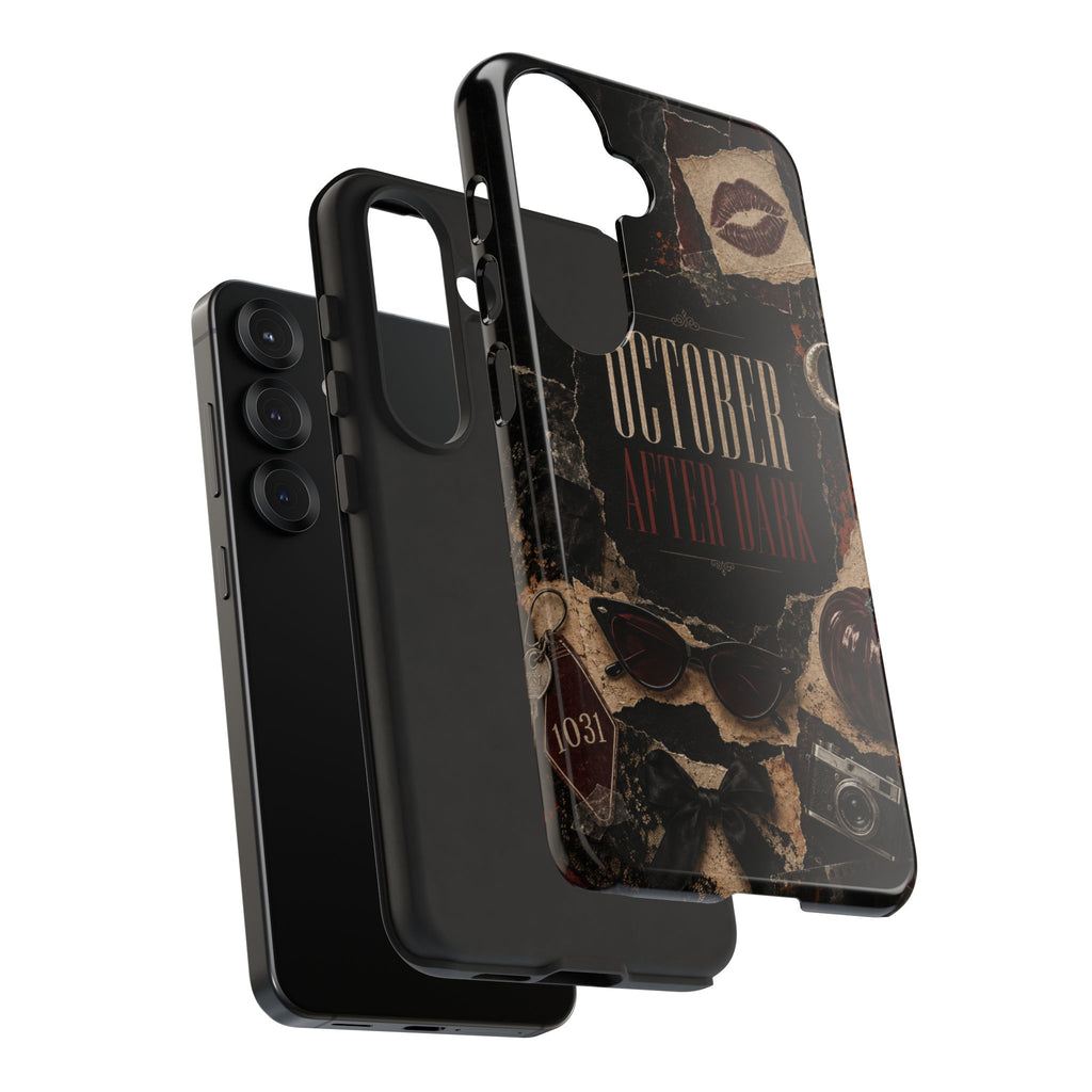 October After Dark Gothic Collage Phone Case
