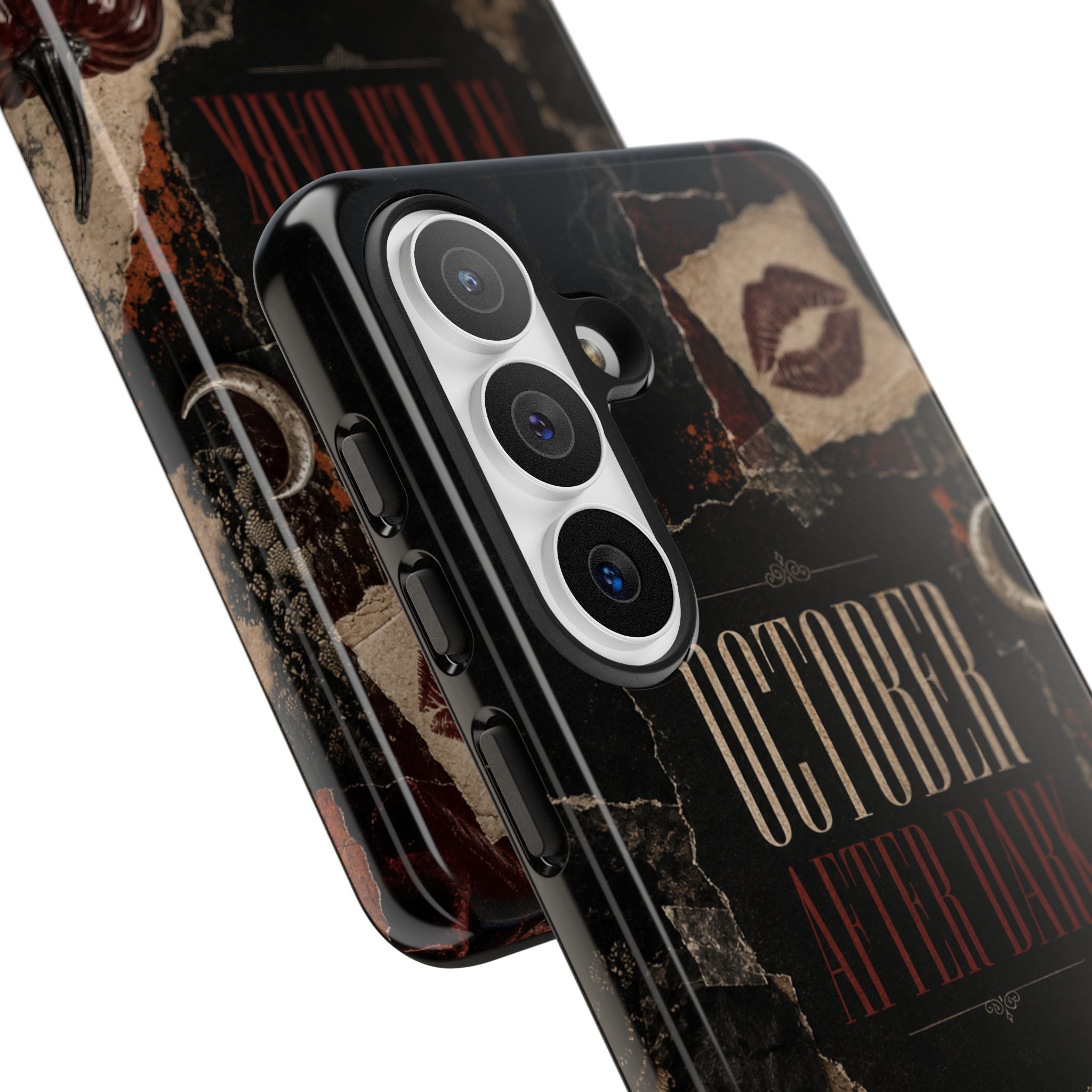 October After Dark Gothic Collage Phone Case