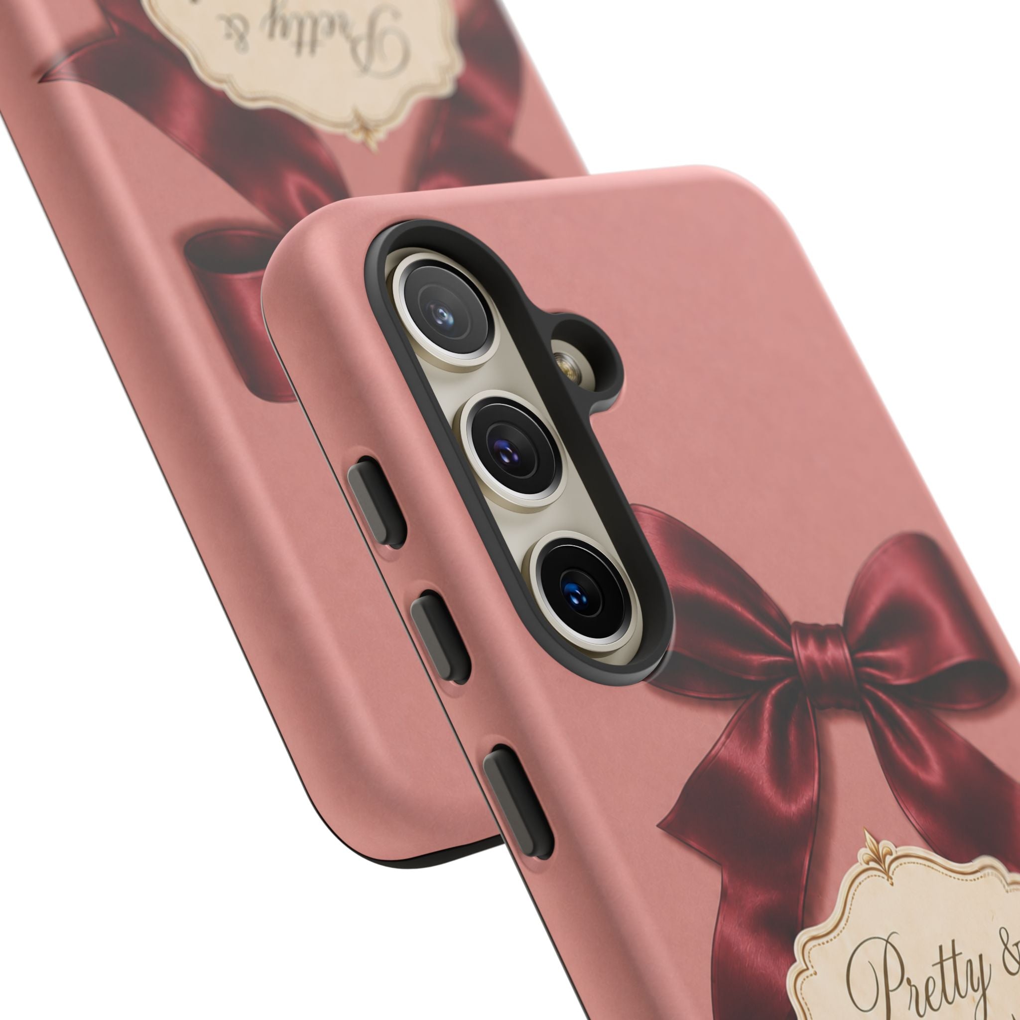 Pretty & Protected Bow Christian Phone Case