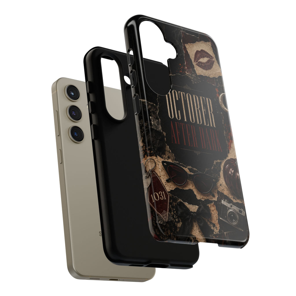 October After Dark Gothic Collage Phone Case