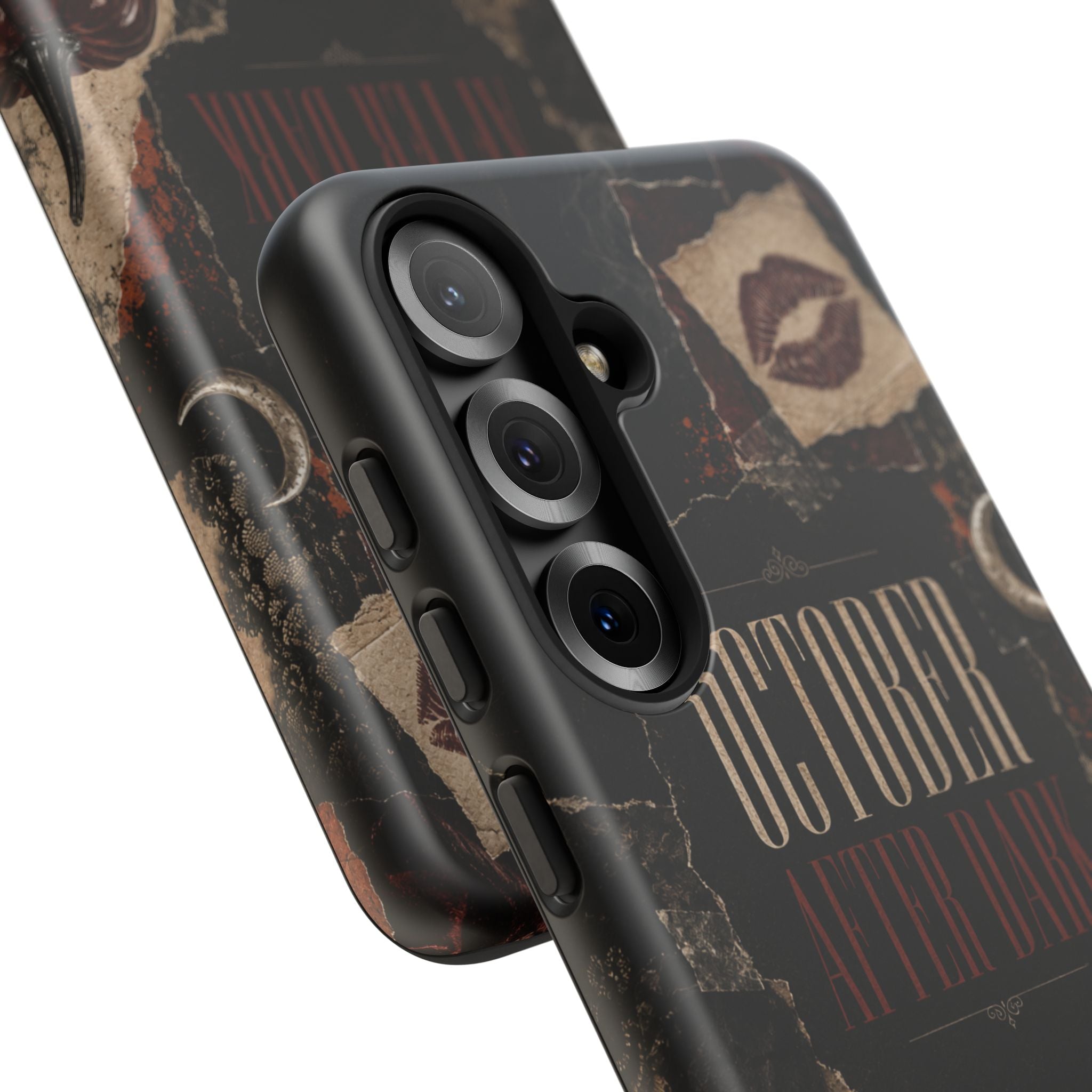 October After Dark Gothic Collage Phone Case