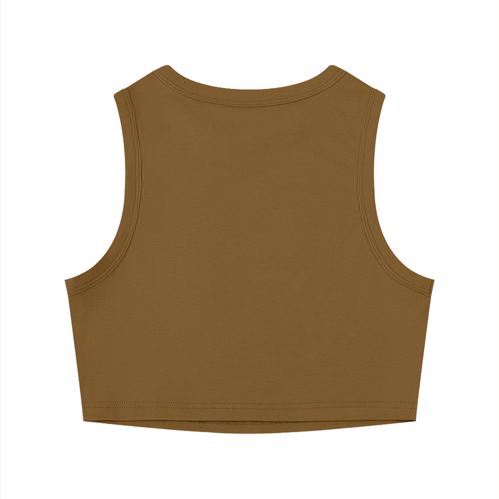 Luxuri Athletics Women's Tight Crewneck Crop Tank Top