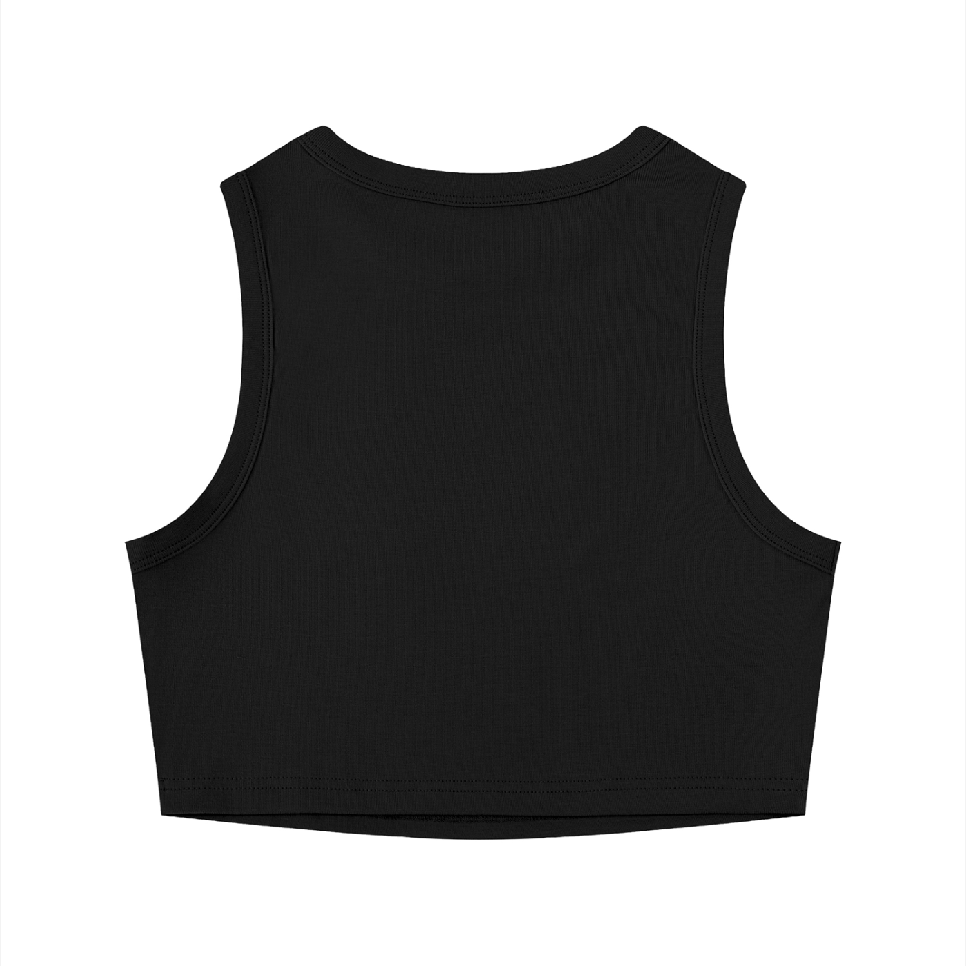 Luxuri Athletics Women's Tight Crewneck Crop Tank Top