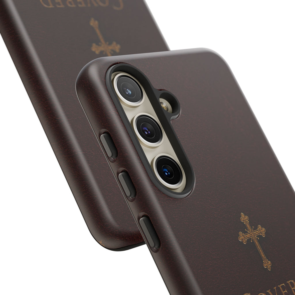 Covered in Every Season Christian Cross Phone Case