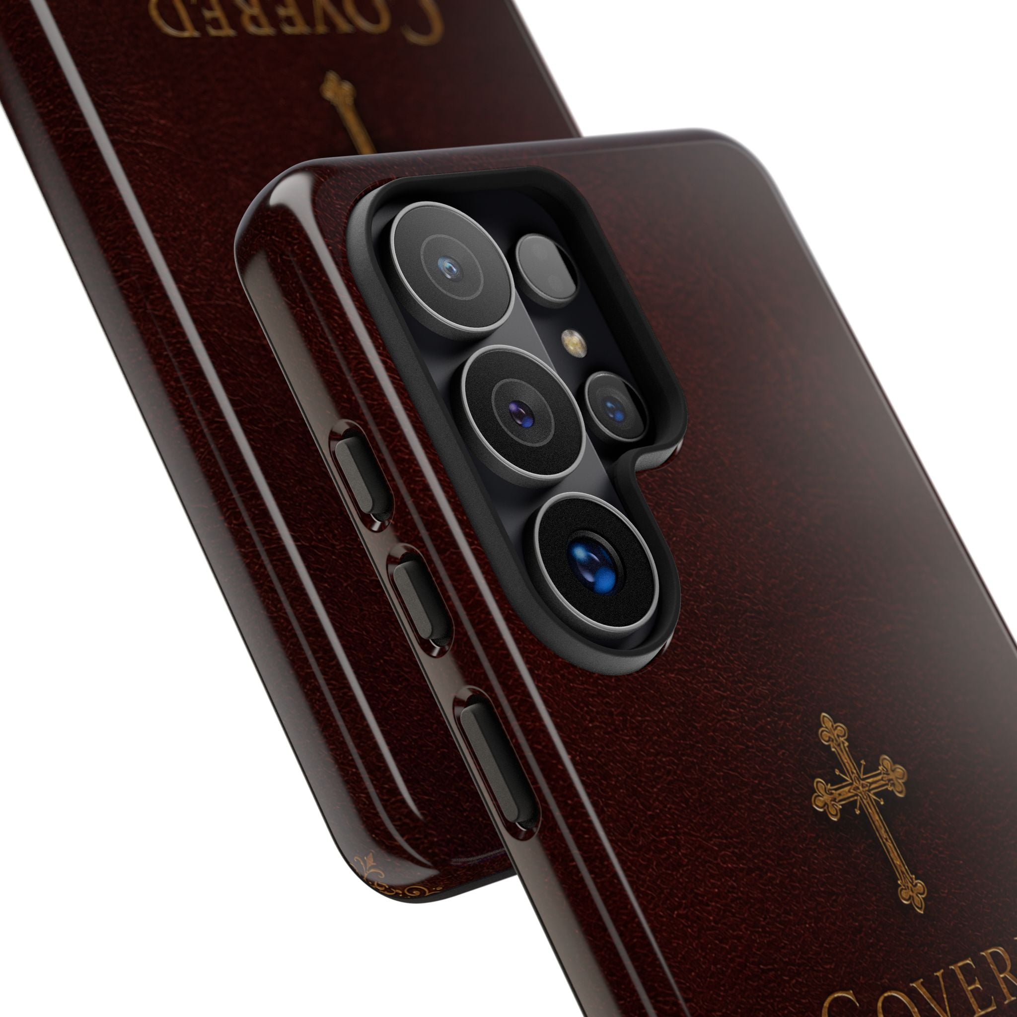 Covered in Every Season Christian Cross Phone Case