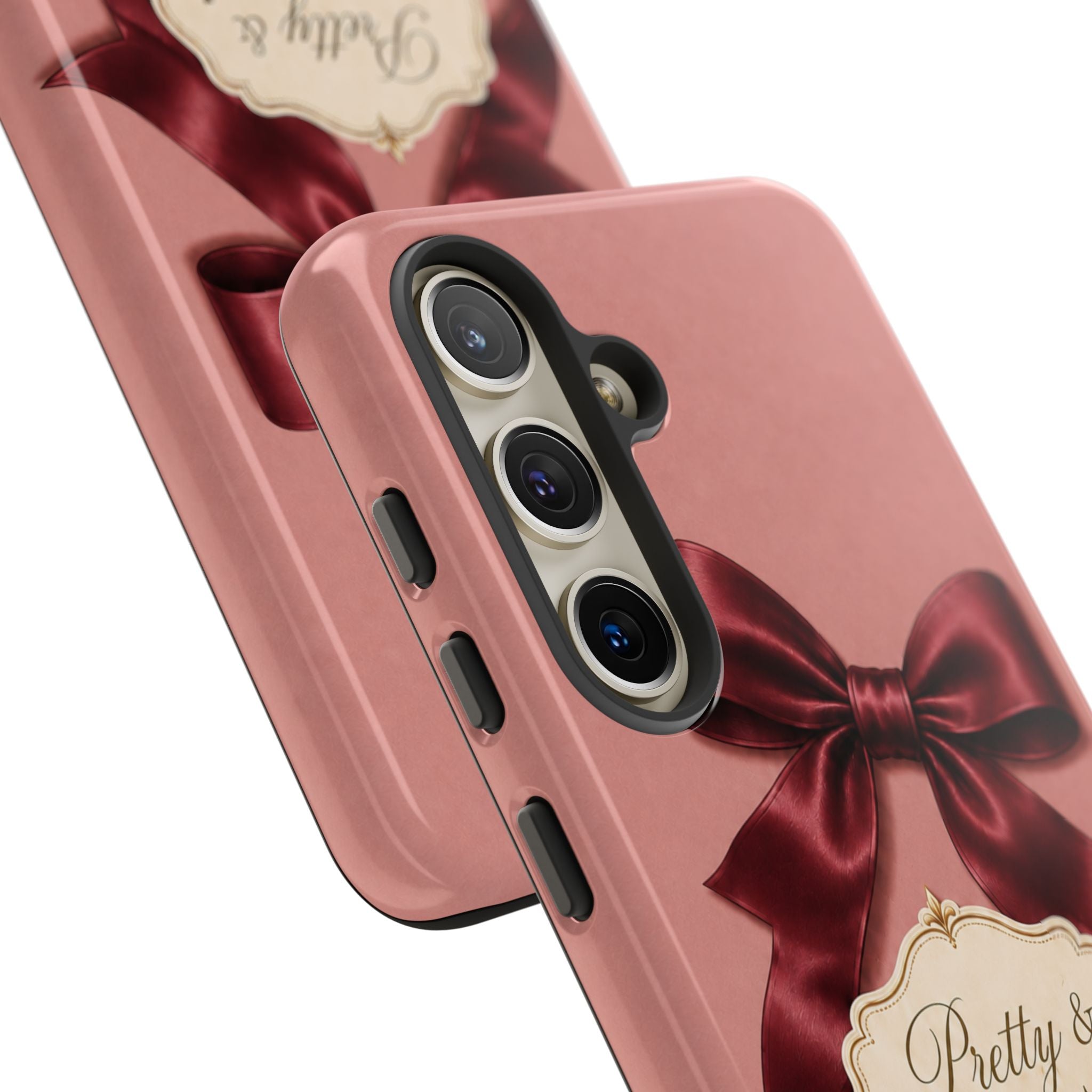 Pretty & Protected Bow Christian Phone Case