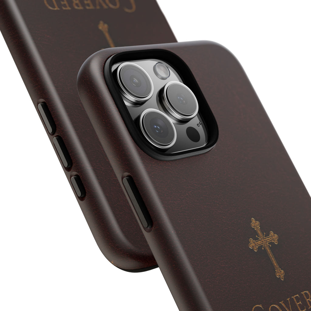 Covered in Every Season Christian Cross Phone Case