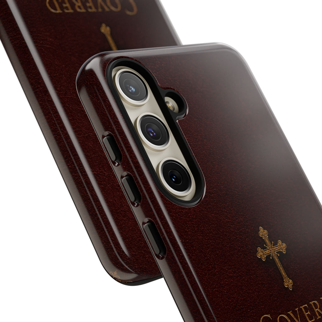 Covered in Every Season Christian Cross Phone Case
