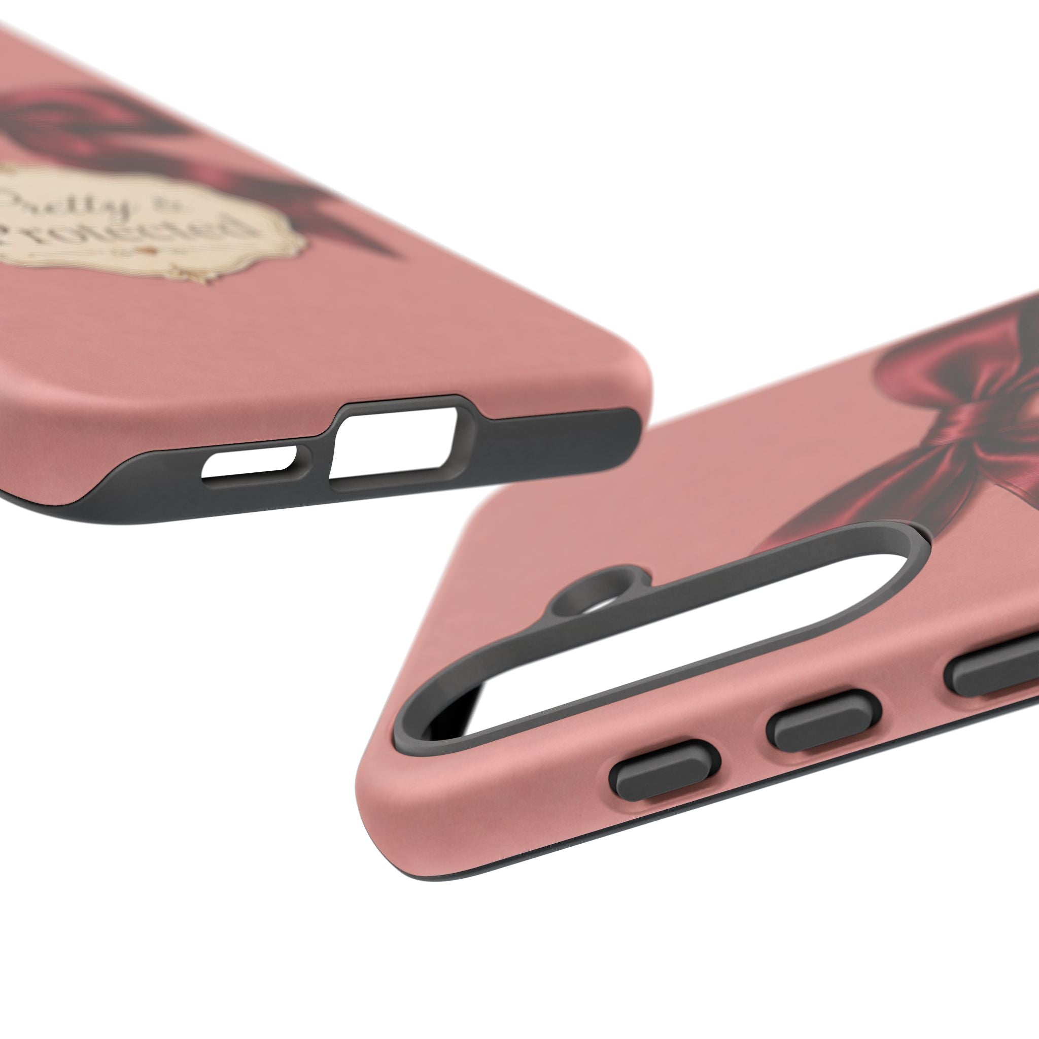 Pretty & Protected Bow Christian Phone Case