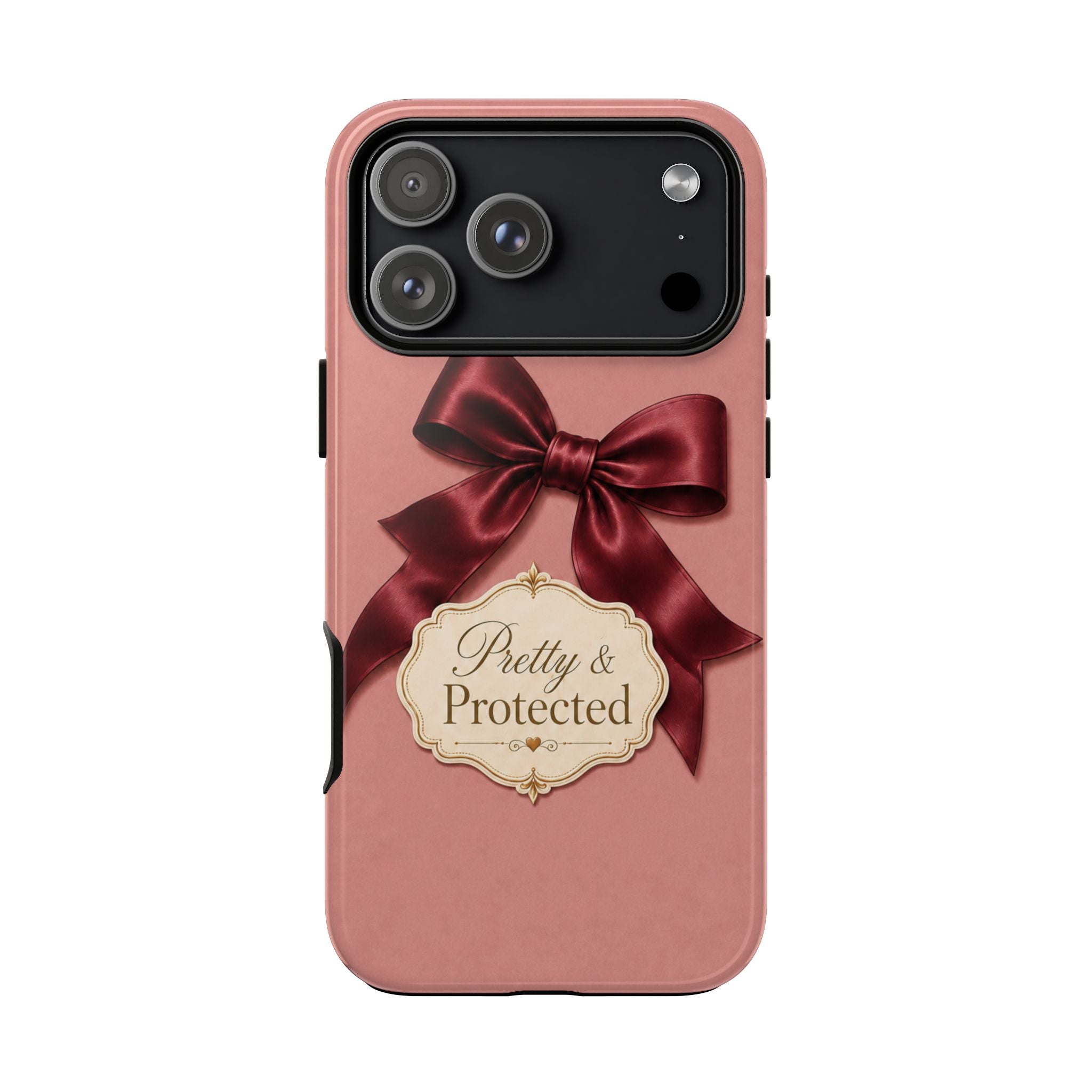 Pretty & Protected Bow Christian Phone Case