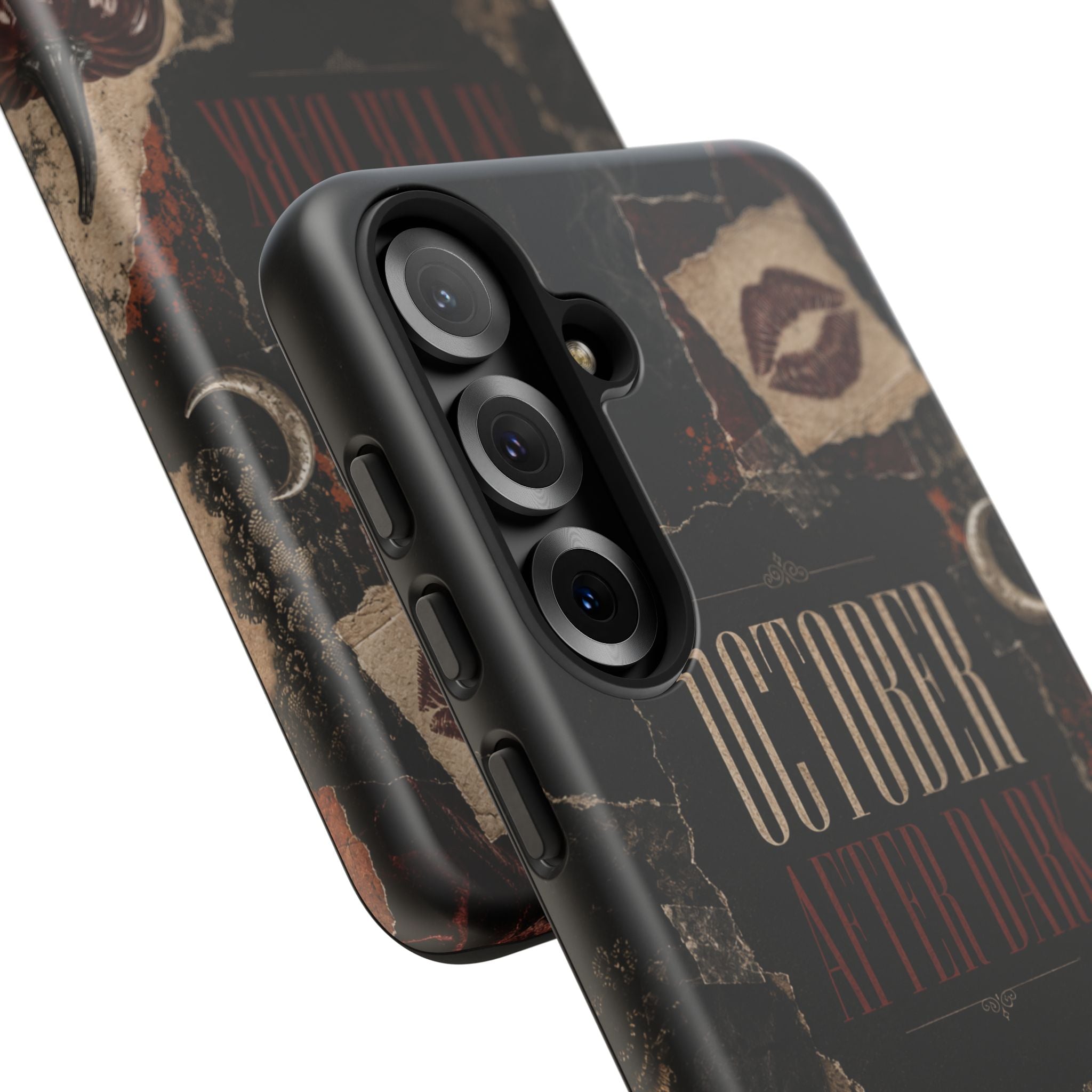 October After Dark Gothic Collage Phone Case