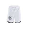 Luxuri Athletics Classic Stripe Trim Basketball Shorts
