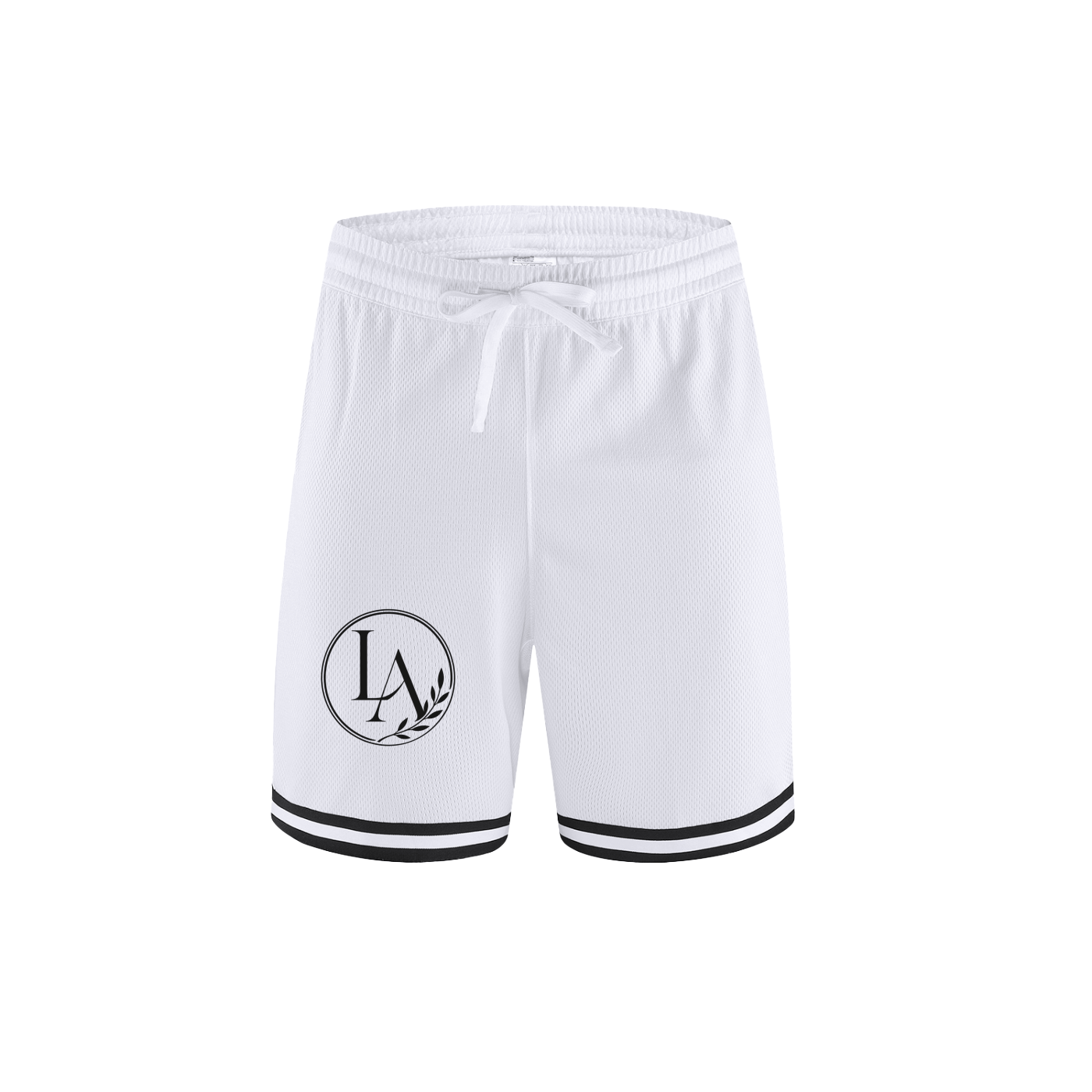 Luxuri Athletics Classic Stripe Trim Basketball Shorts