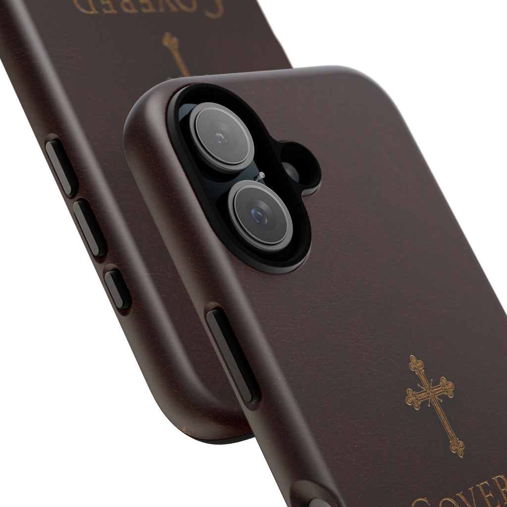 Covered in Every Season Christian Cross Phone Case