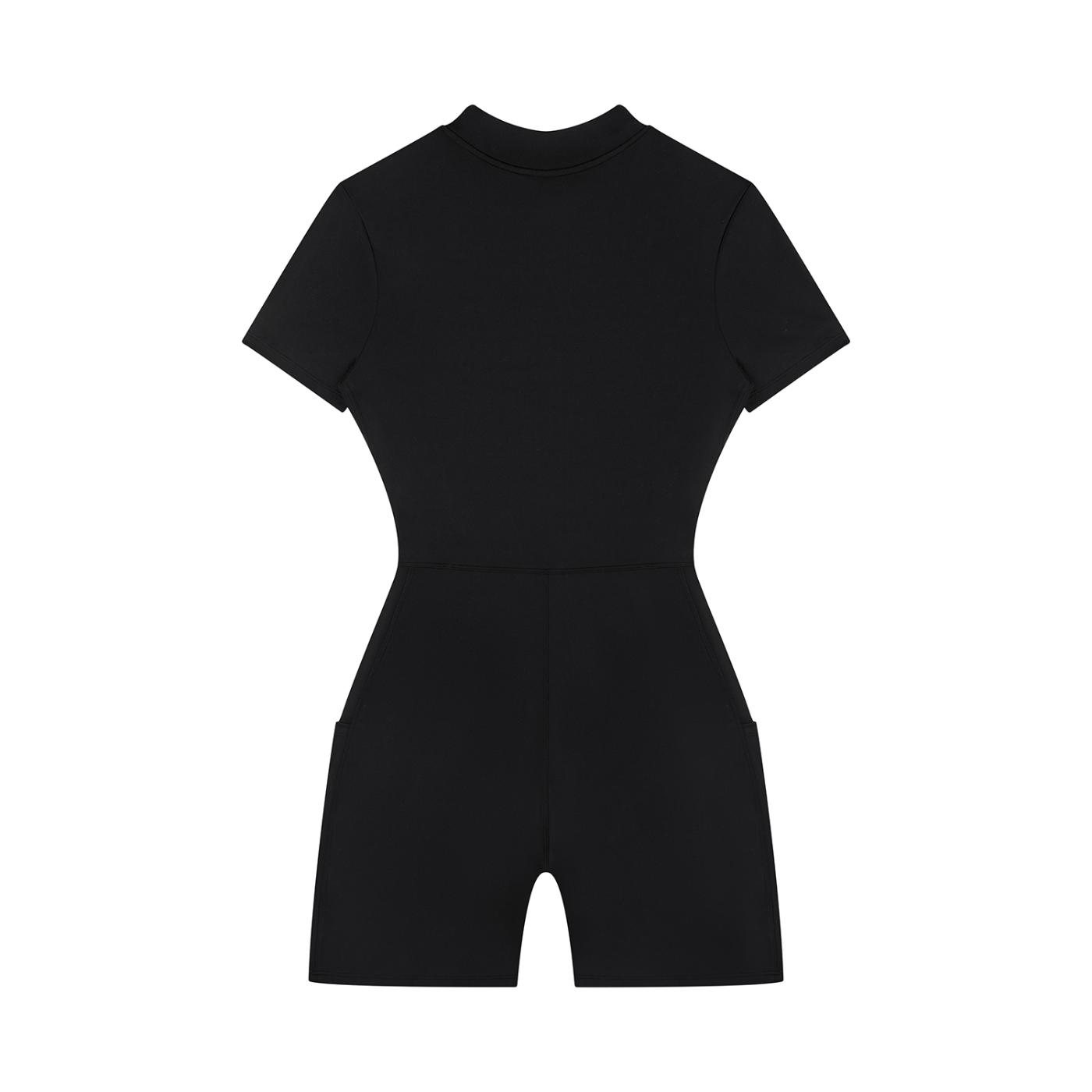 Luxuri Athletics Women's Quarter-Zip Short Sleeve Romper