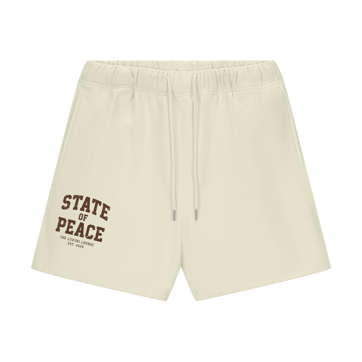 State of Peace Heavyweight Fleece Loose Fit Shorts