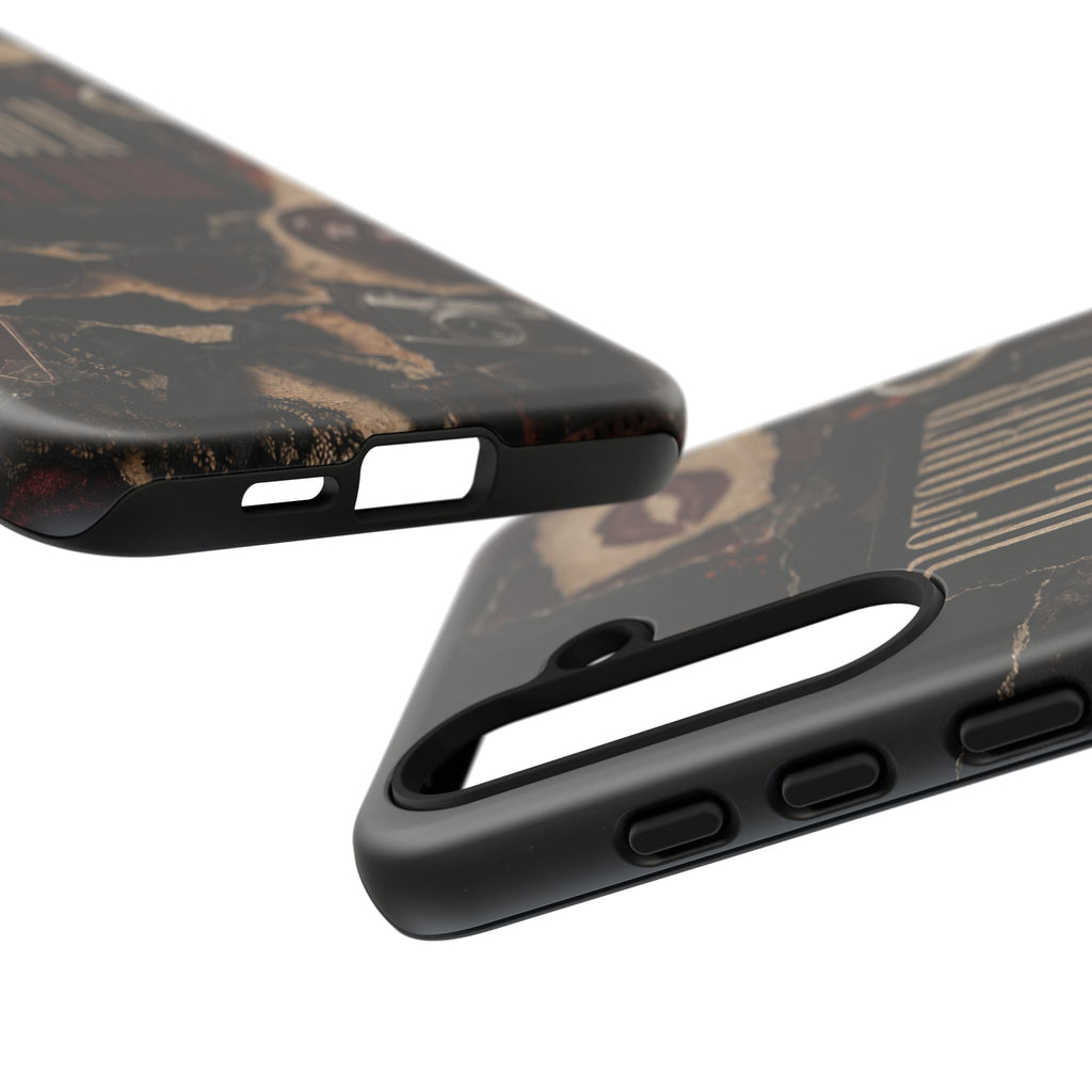 October After Dark Gothic Collage Phone Case