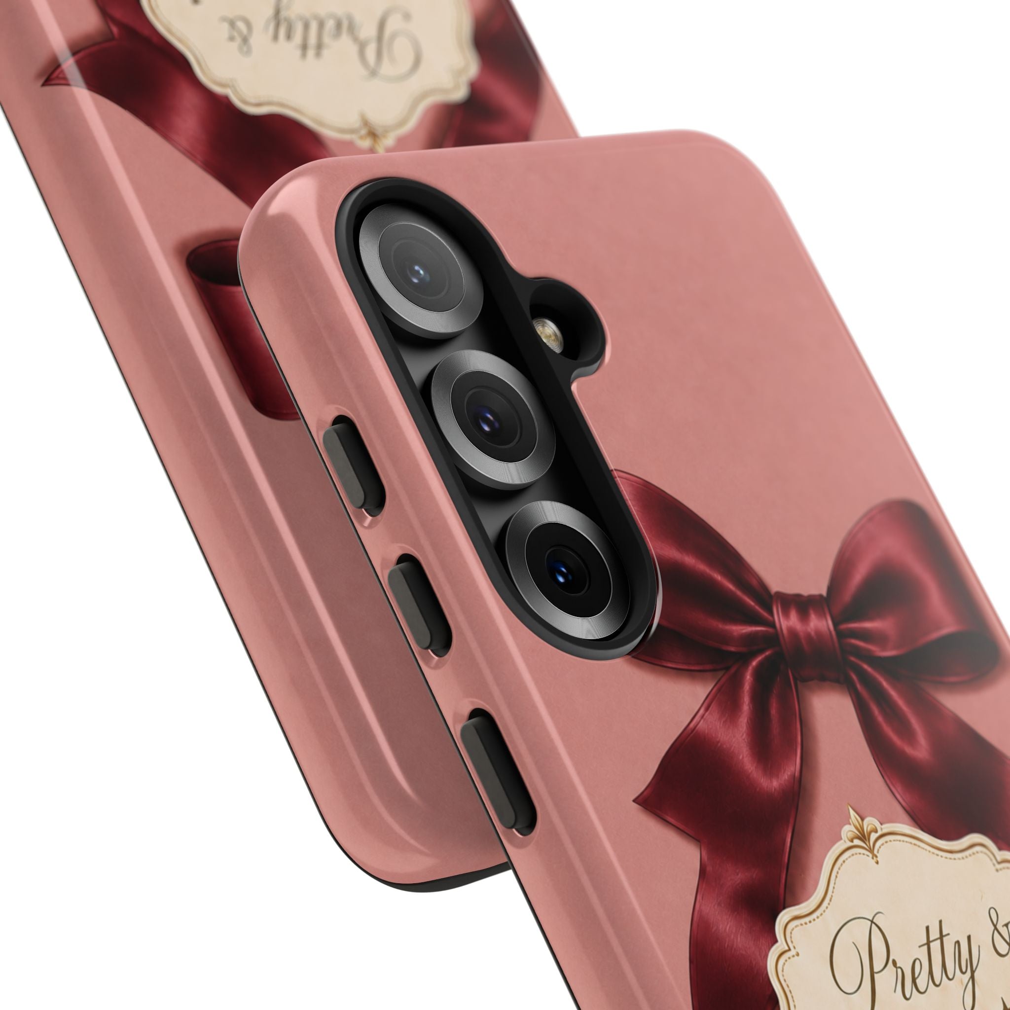 Pretty & Protected Bow Christian Phone Case