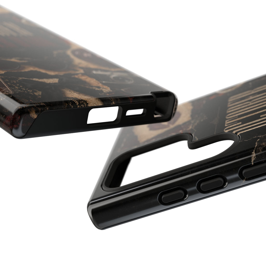 October After Dark Gothic Collage Phone Case