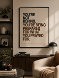 Being Prepared