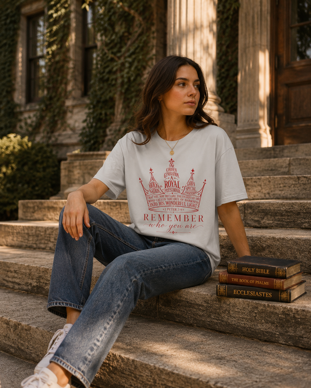 Remember Who You Are Premium Tee (Red)