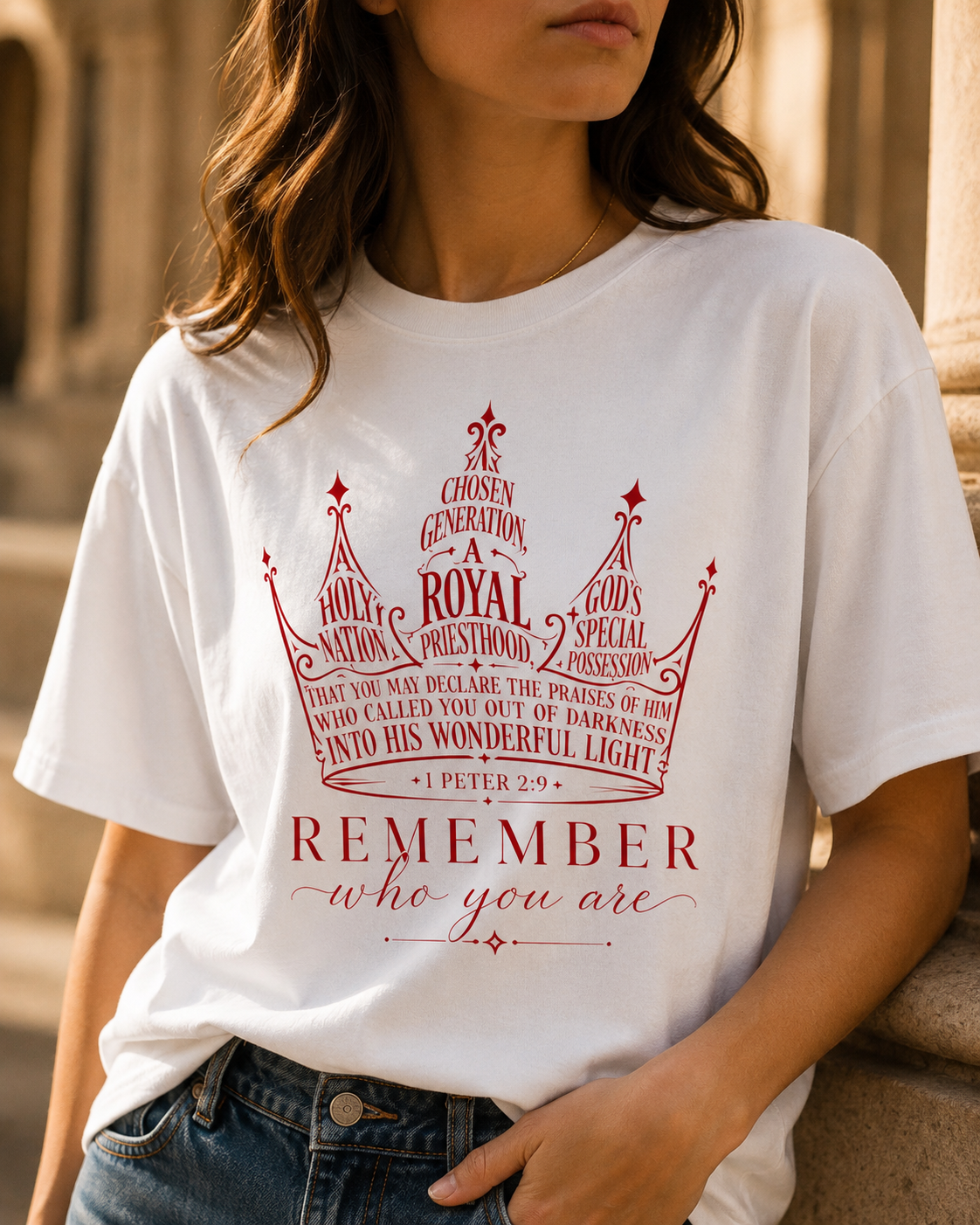 Remember Who You Are Premium Tee (Red)