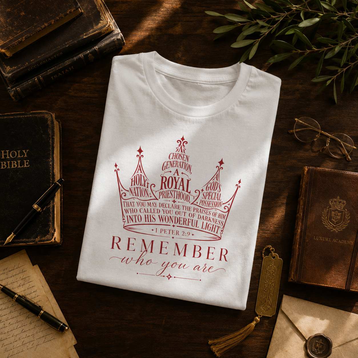 Remember Who You Are Premium Tee (Red)
