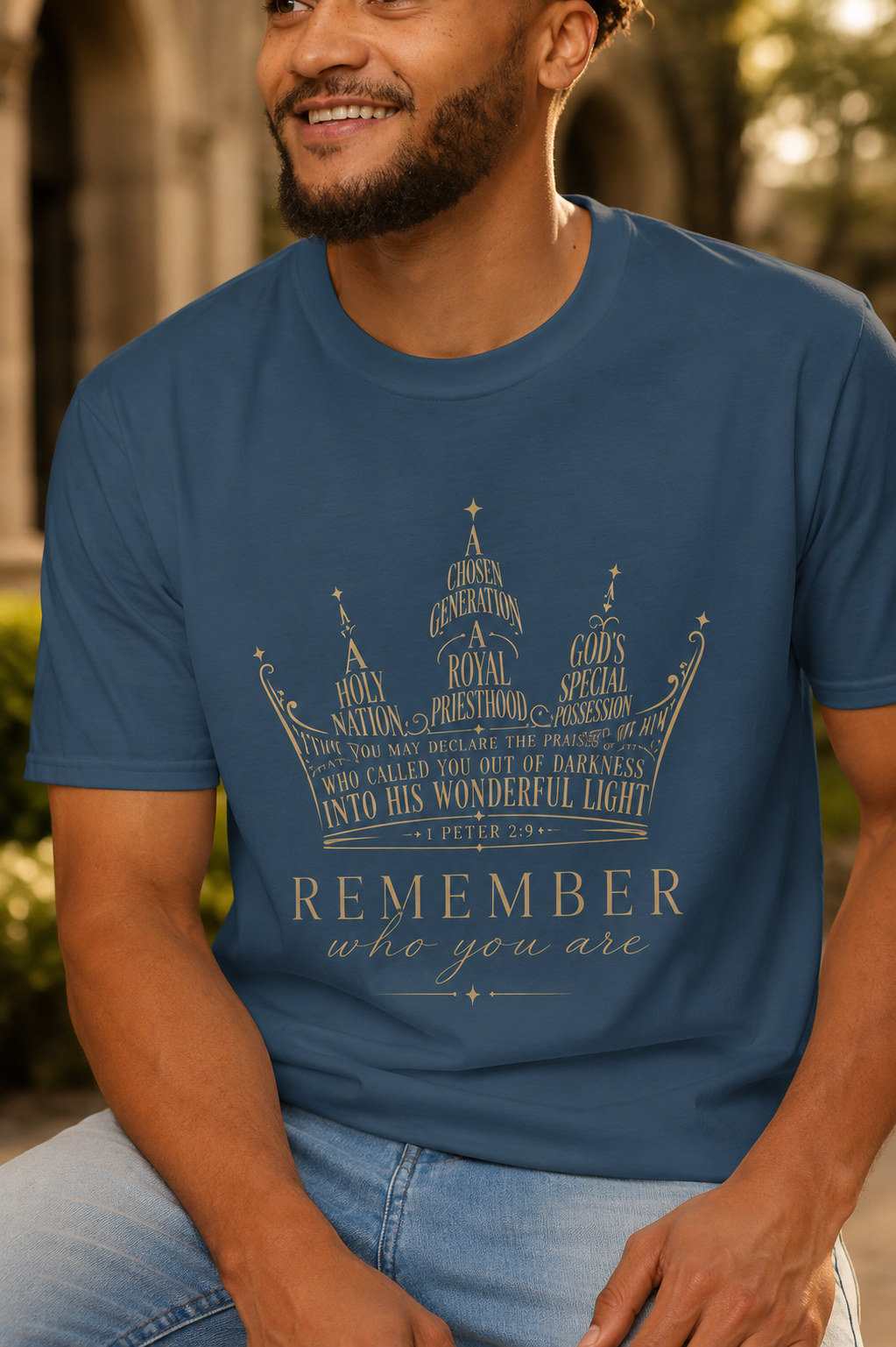 Remember Who You Are Premium Tee (Gold)