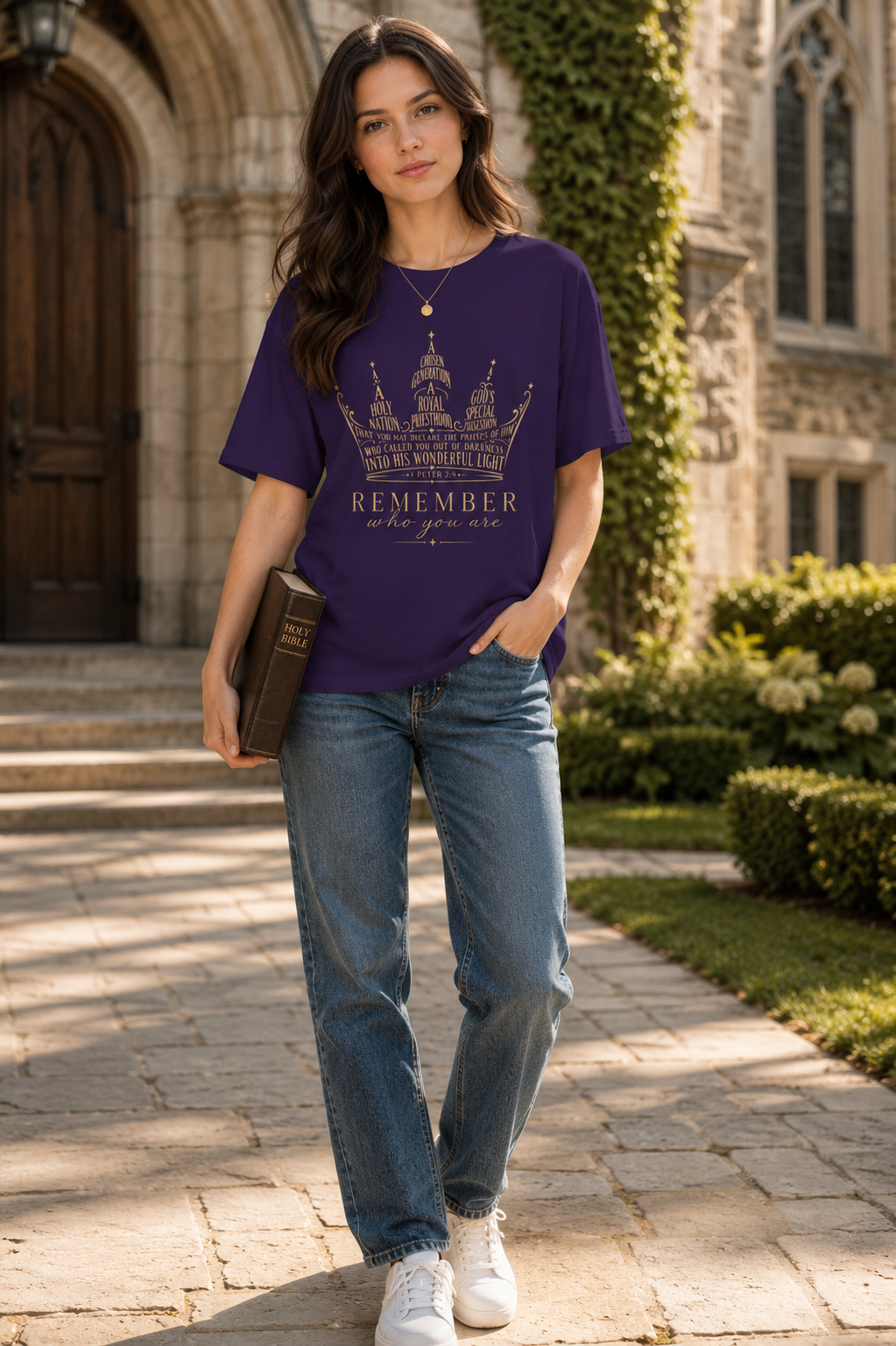 Remember Who You Are Premium Tee (Gold)