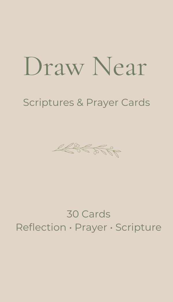 Draw Near Prayer Cards