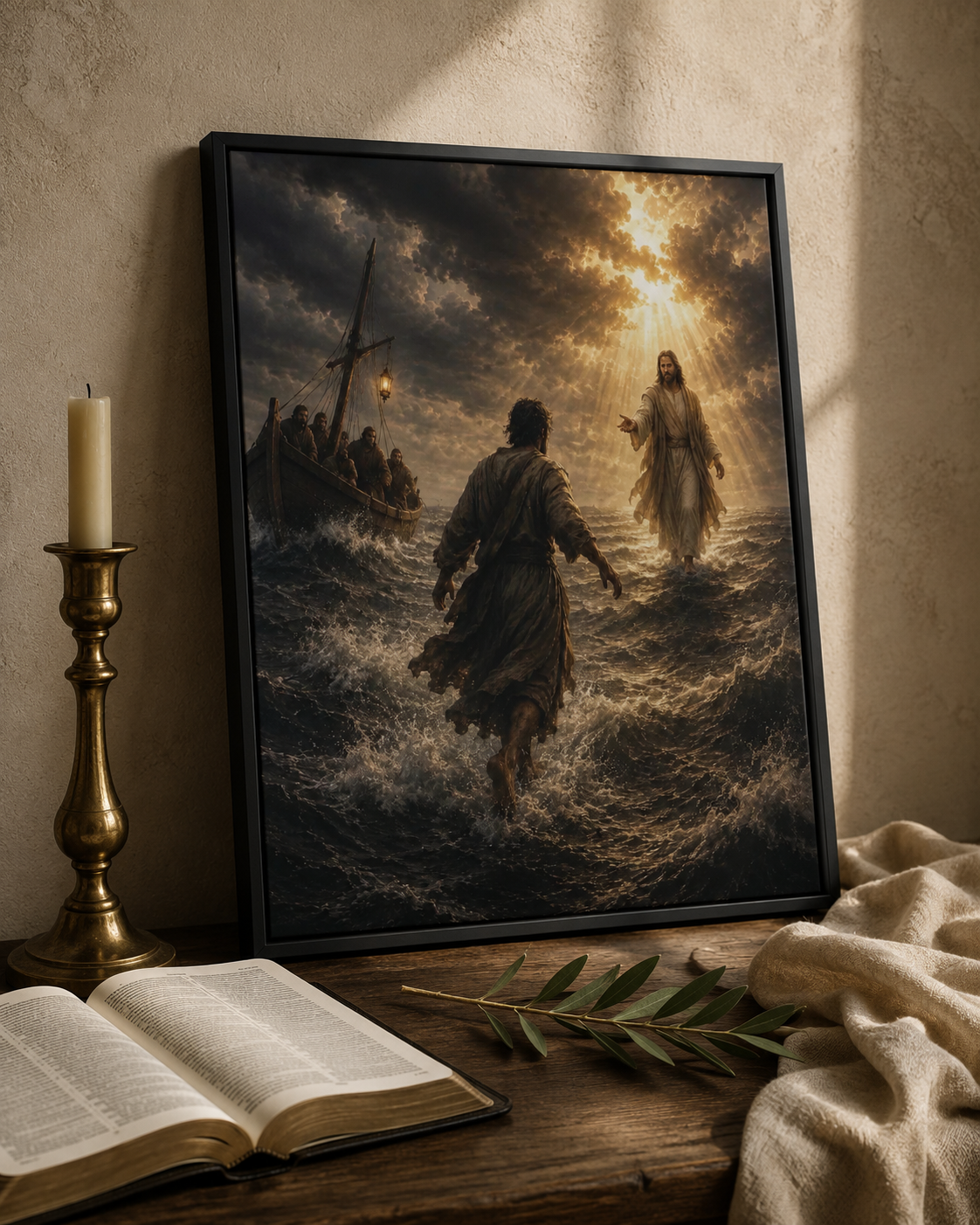 Walking Through the Storm