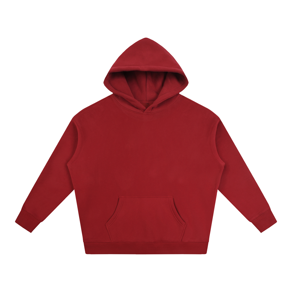 The Luxuri Academy Crest Oversize Fleeced Hoodie