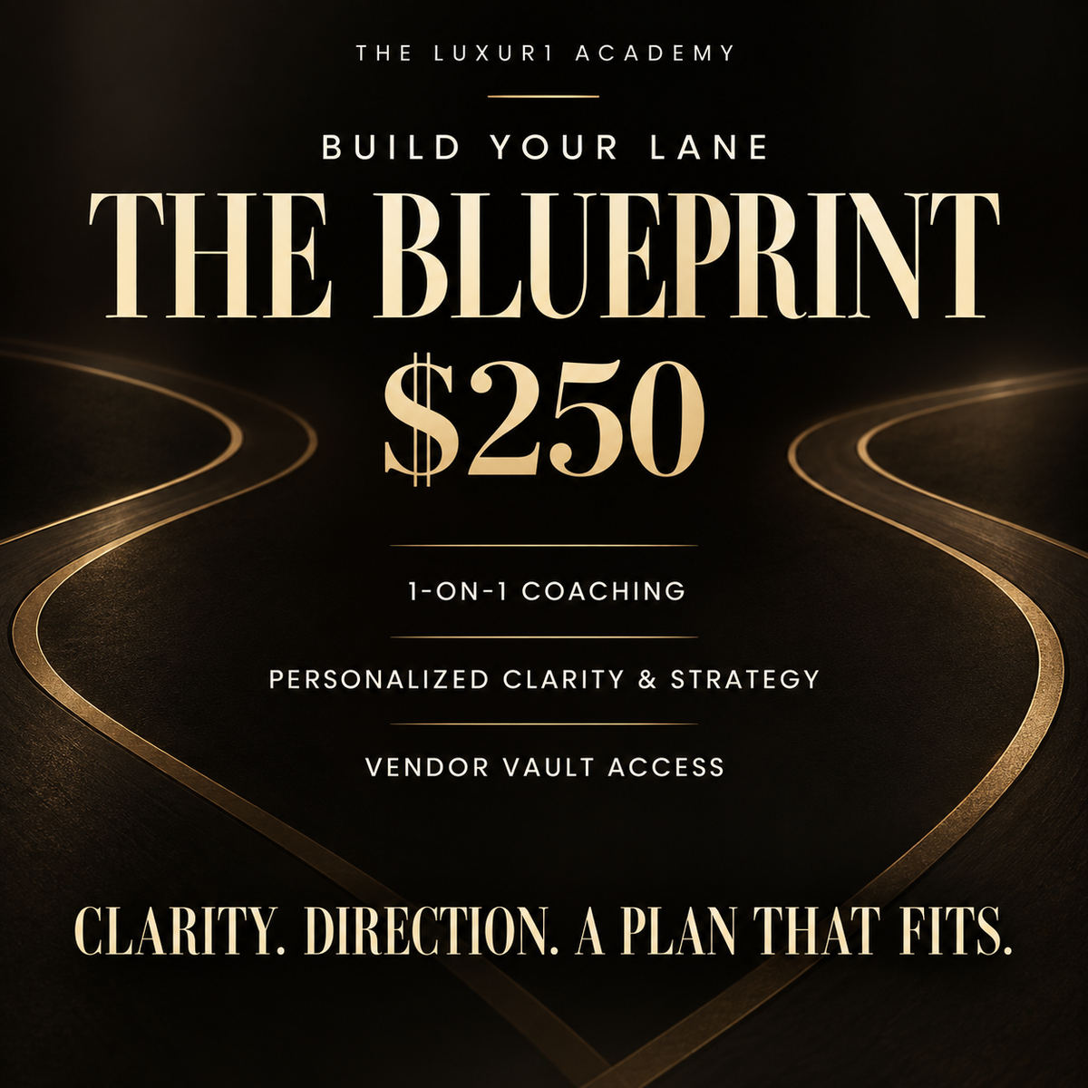 The Blueprint Build Your Lane support level