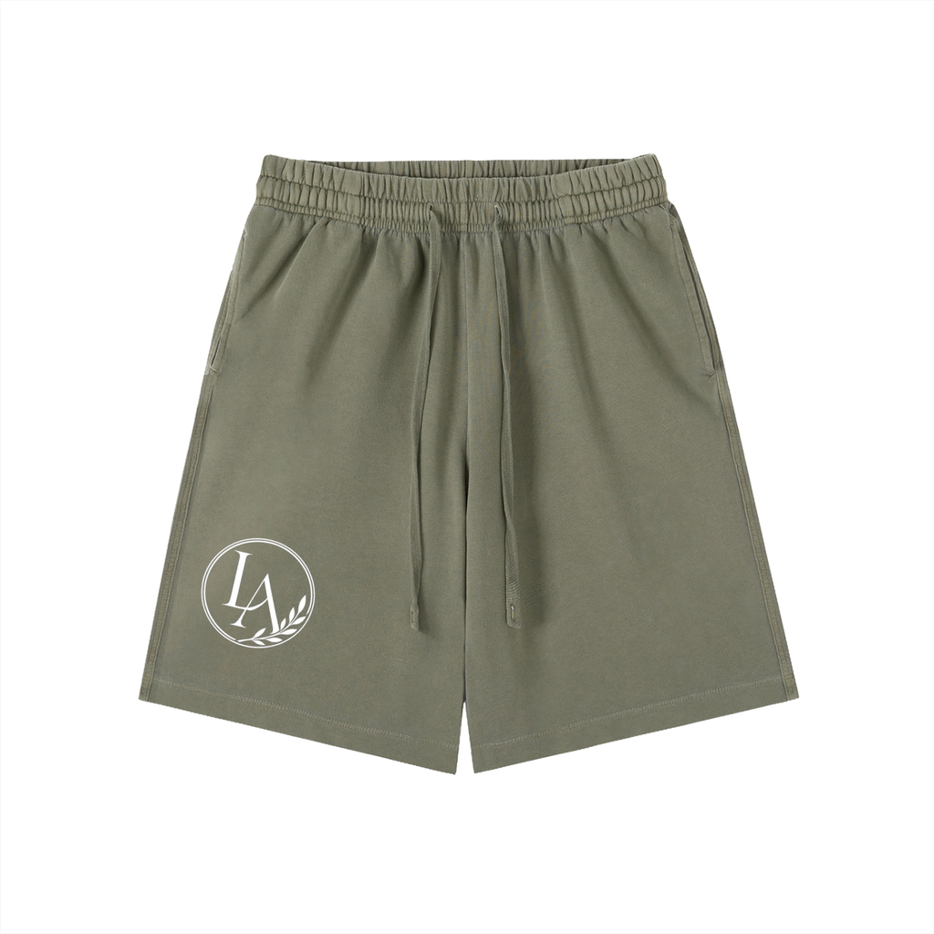 Luxuri Athletics Vintage Wash Cotton Shorts