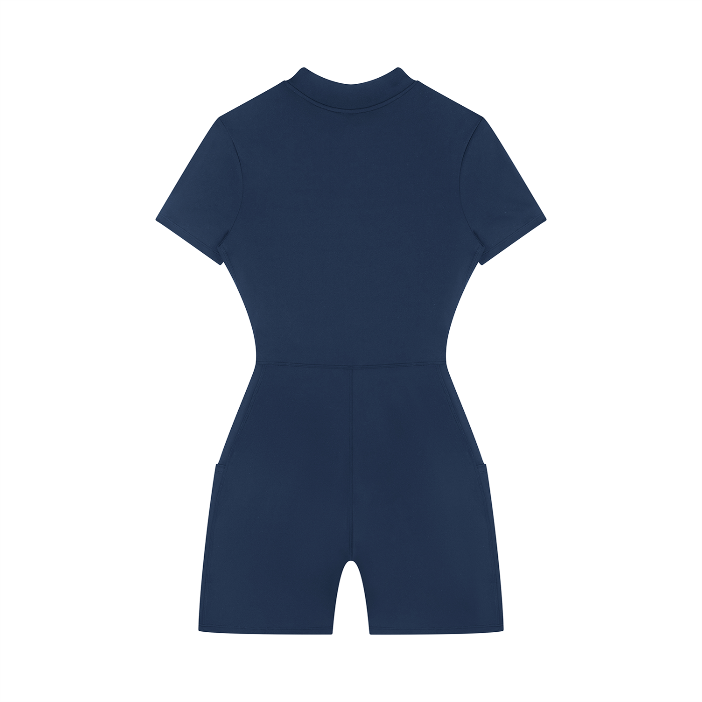 Luxuri Athletics Women's Quarter-Zip Short Sleeve Romper
