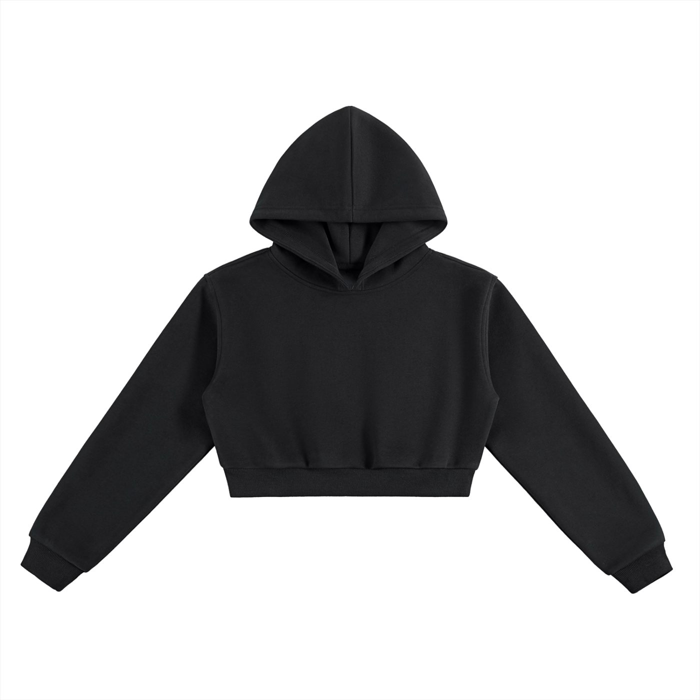 The Luxuri Academy Essential Cropped Hoodie