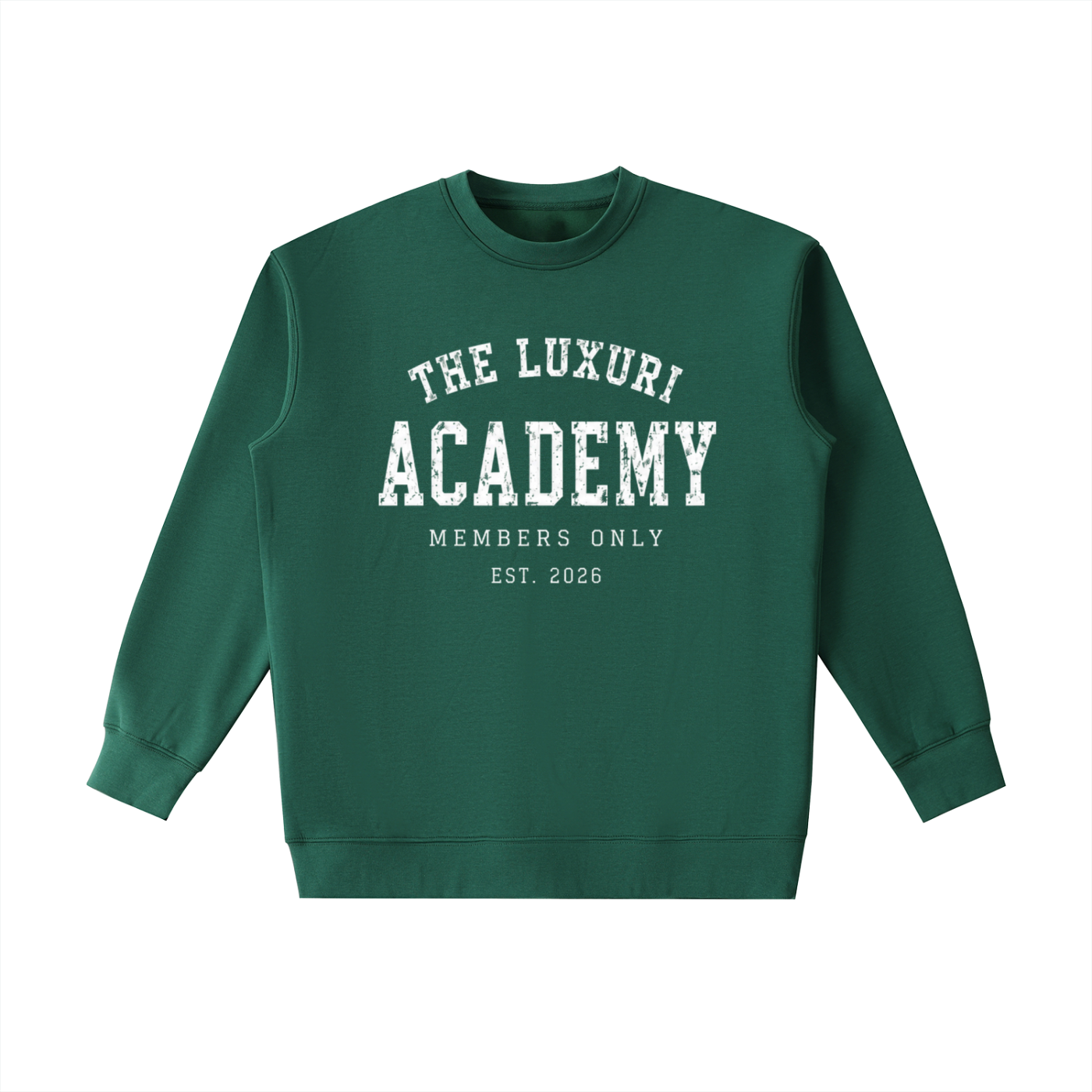 The Luxuri Academy Essential Heavyweight Crewneck Sweatshirt