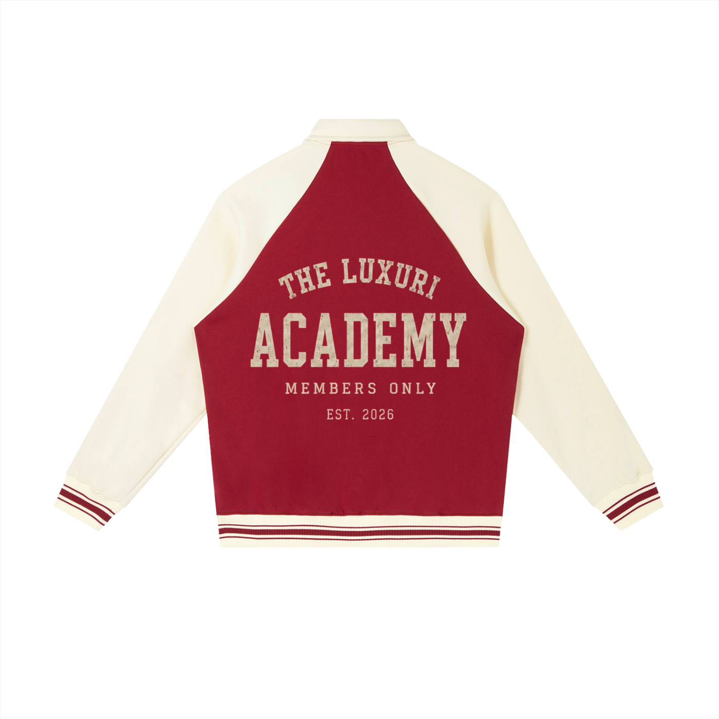 The Luxuri Academy Baseball Jacket