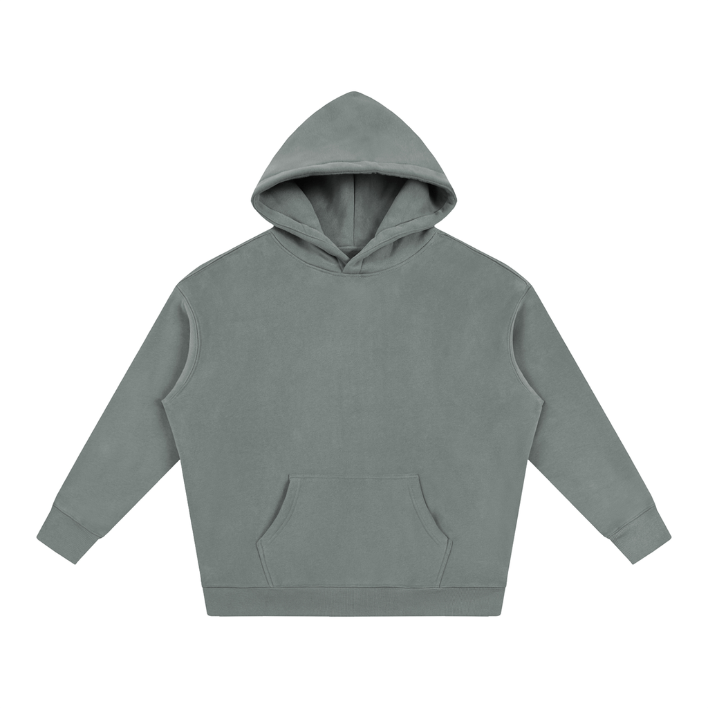 The Luxuri Academy Crest Oversize Fleeced Hoodie